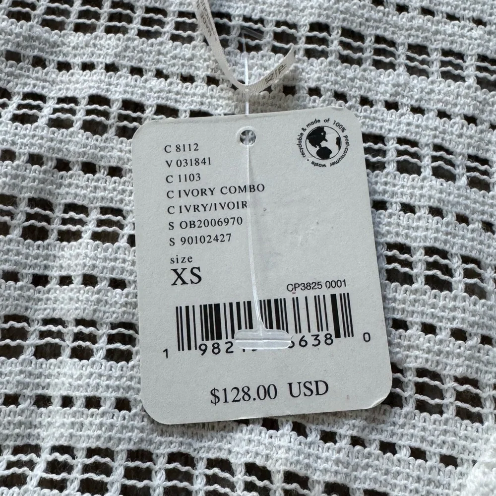 Free People Seaside Walk Top. NWT. Crochet. Appliqués. Wmn’s Sz XS. - Picture 6 of 11